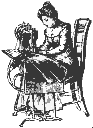 woman sewing