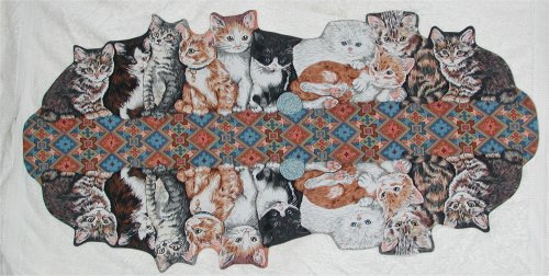 Kitten Table Runner